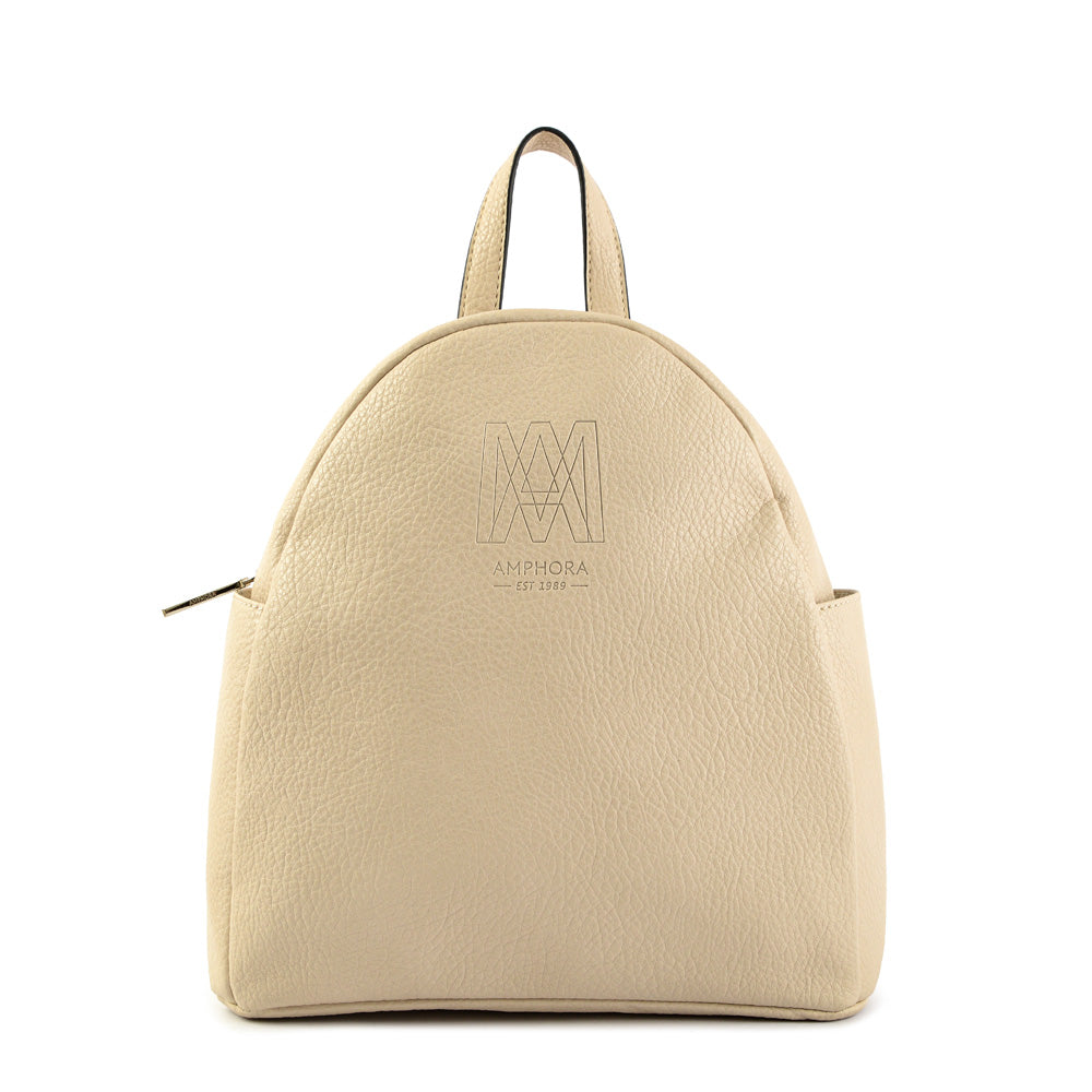 Medium beige beige backpack