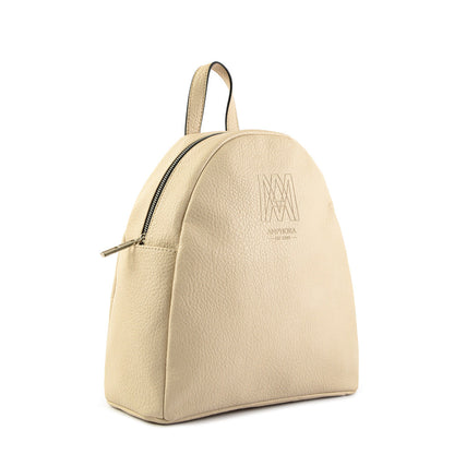 Medium beige beige backpack