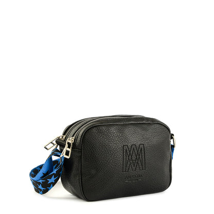 Ena Small Black Crossbody Wallet