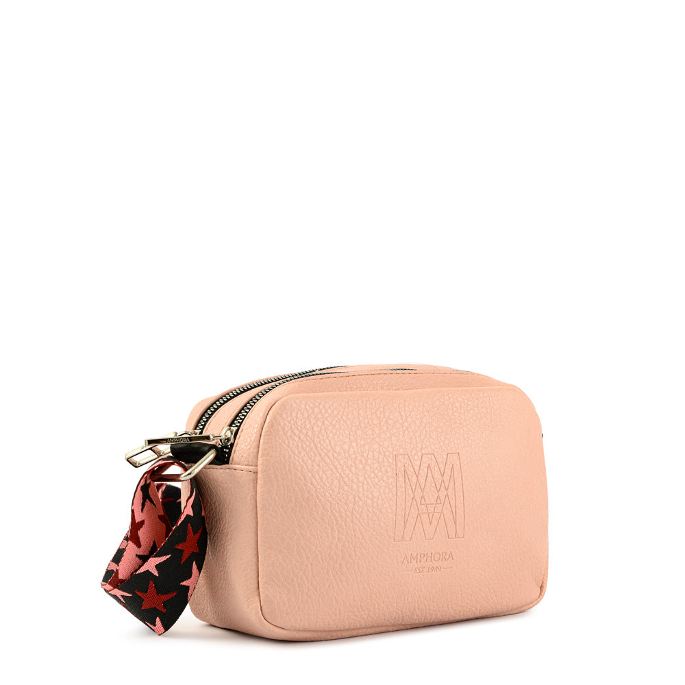 Small Pink Ena Crossbody Bag