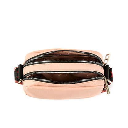 Small Pink Ena Crossbody Bag