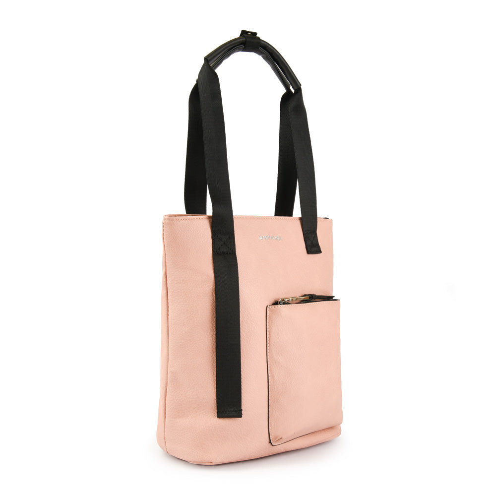 Pink Fernanda large two-handle wallet