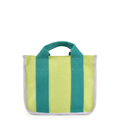 Gillian Small Two Handle Wallet Lemon Green