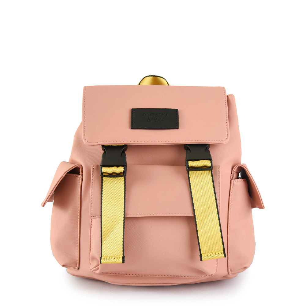 Ireland pink medium lid backpack