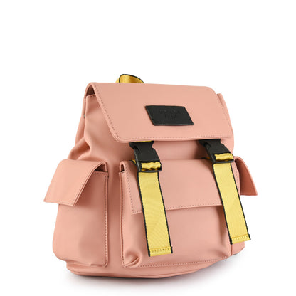 Ireland pink medium lid backpack