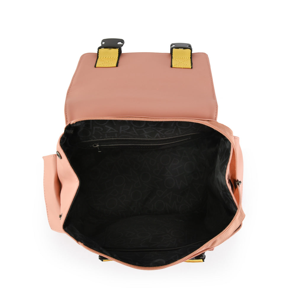 Ireland pink medium lid backpack