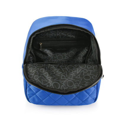 Joelle blue medium lid backpack