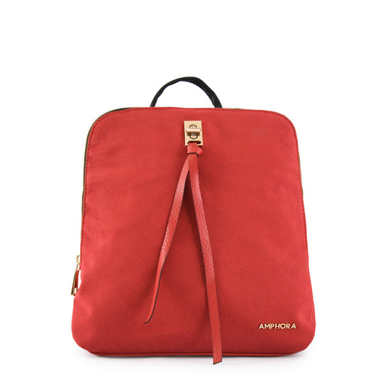 Red Jessica Medium Backpack