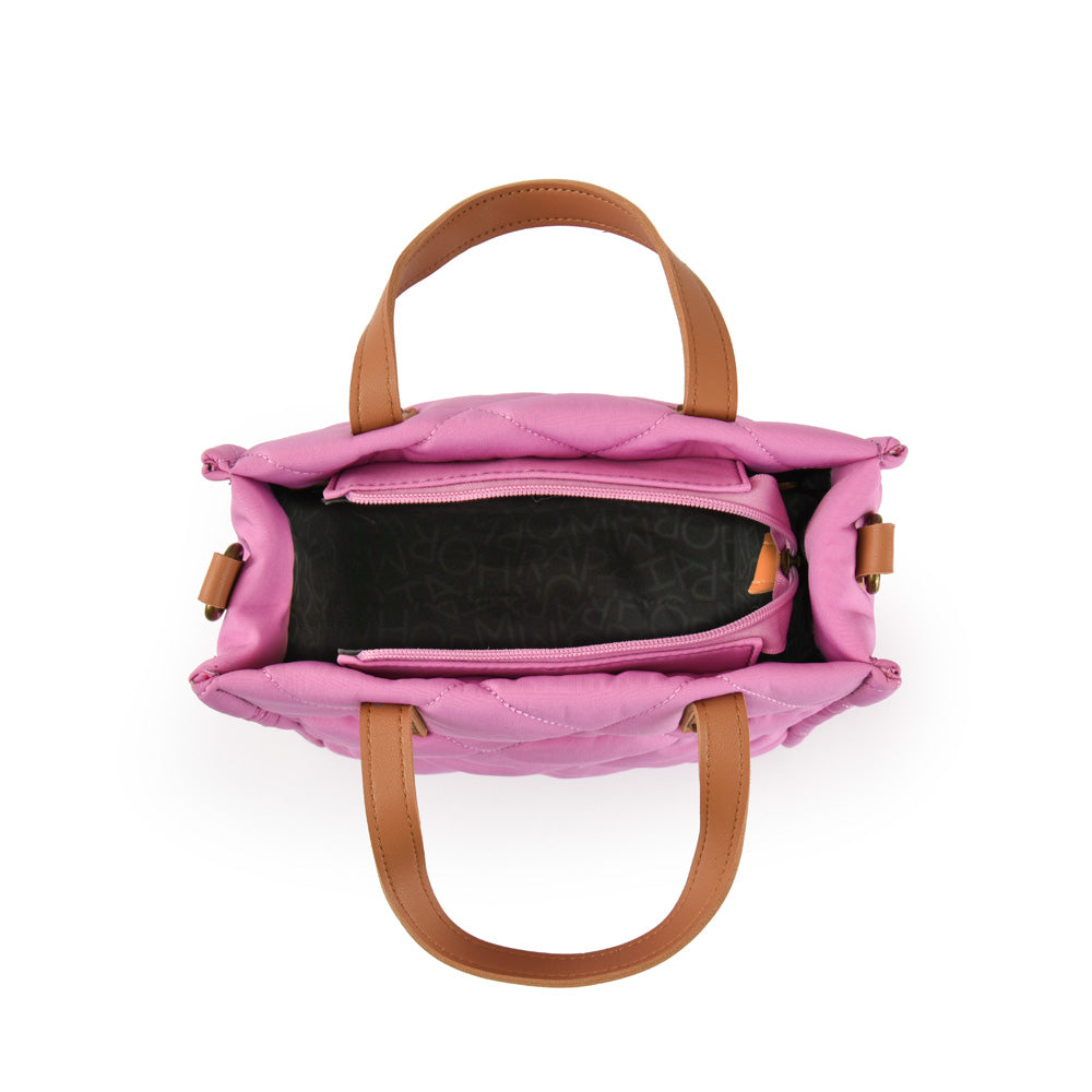 Small Pink Josefa Two Handle Wallet