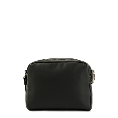 Karol Black Medium Crossbody Wallet