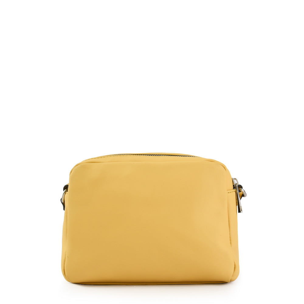 Karol Yellow Medium Crossbody Wallet