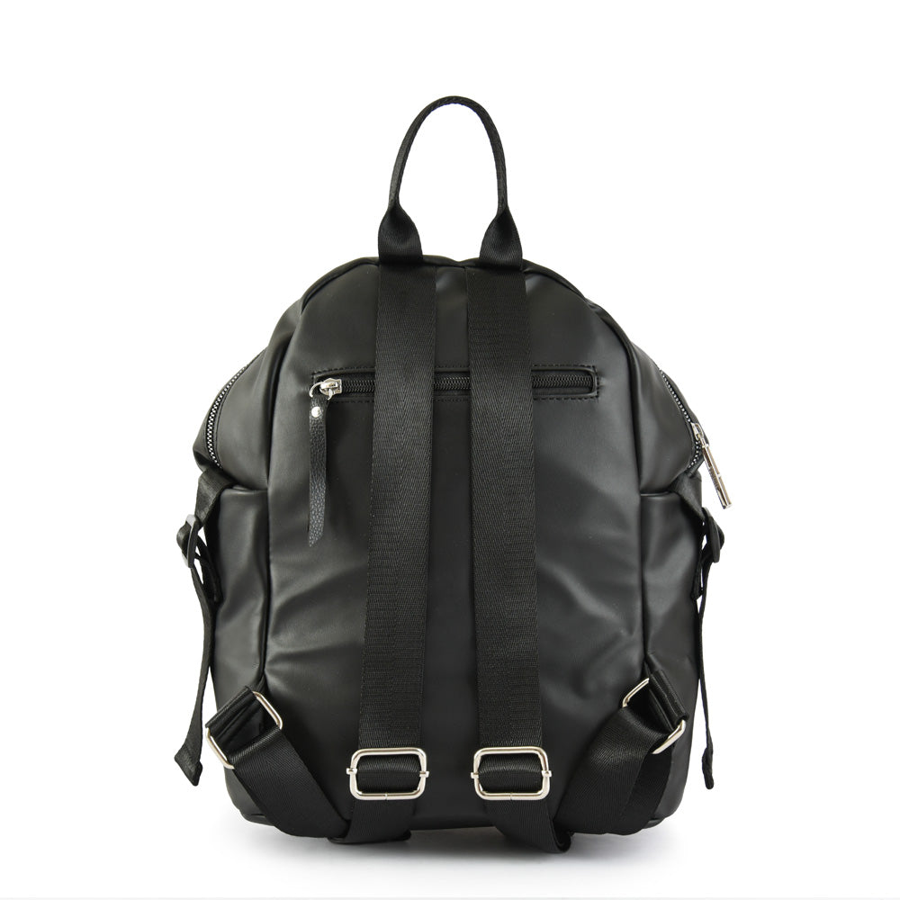 Medium black laurette backpack