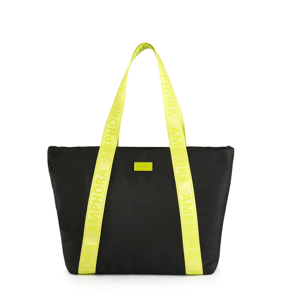 Layla Large Two Handle Wallet Black