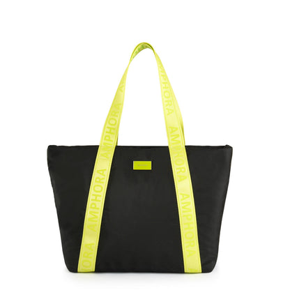 Layla Large Two Handle Wallet Black