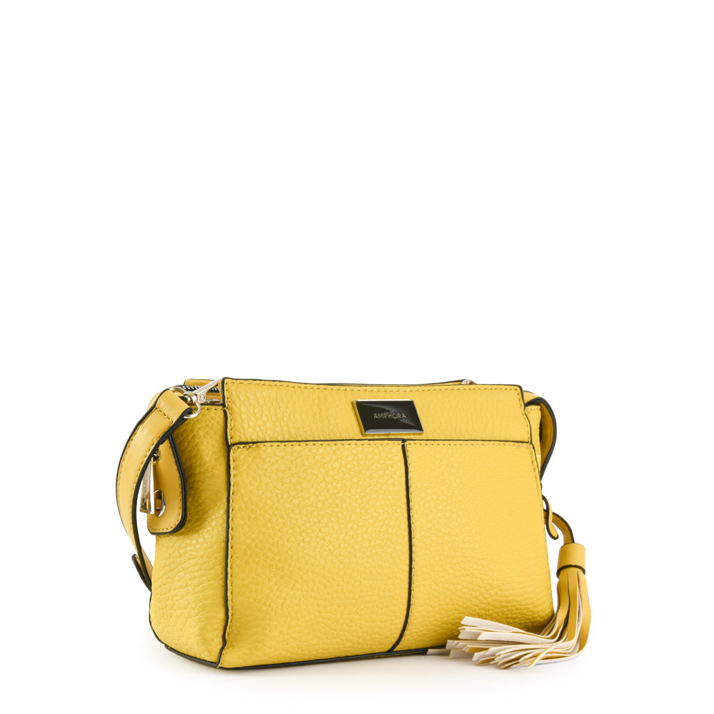 Small Lucy Yellow Crossbody Bag