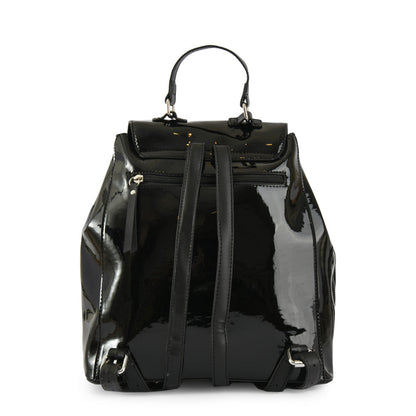 Marilyn Black Medium Lid Backpack