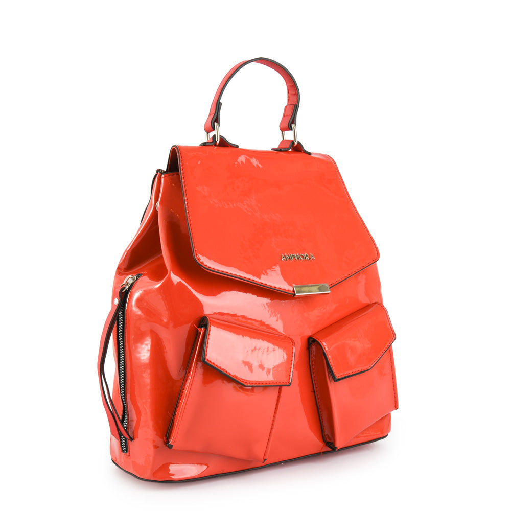Marilyn backpack with medium coral cover
