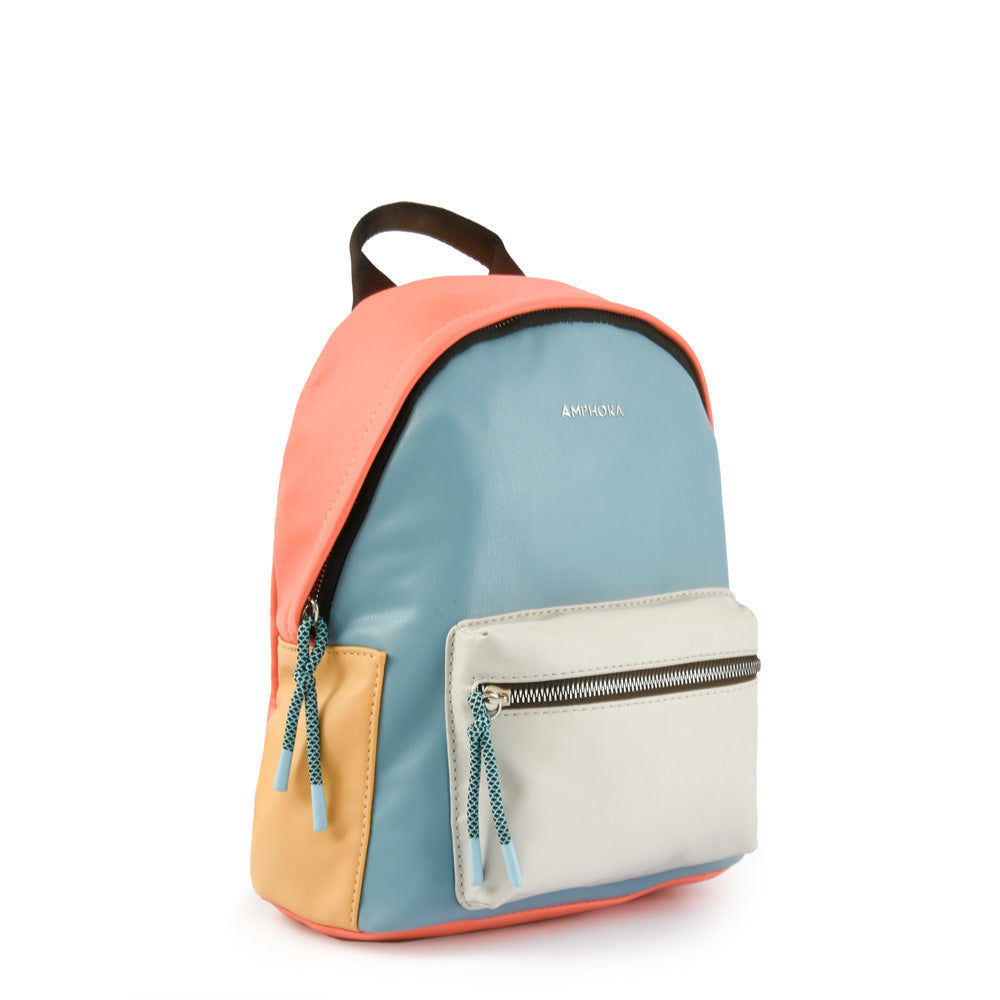 Medium coral meg backpack
