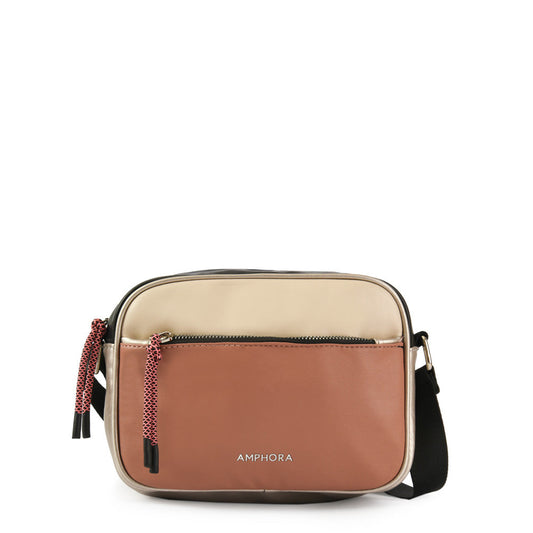 Medium black meg crossbody bag
