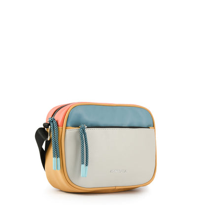 Medium coral meg crossbody bag