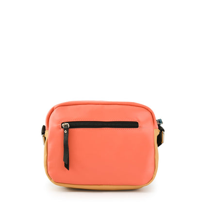 Medium coral meg crossbody bag