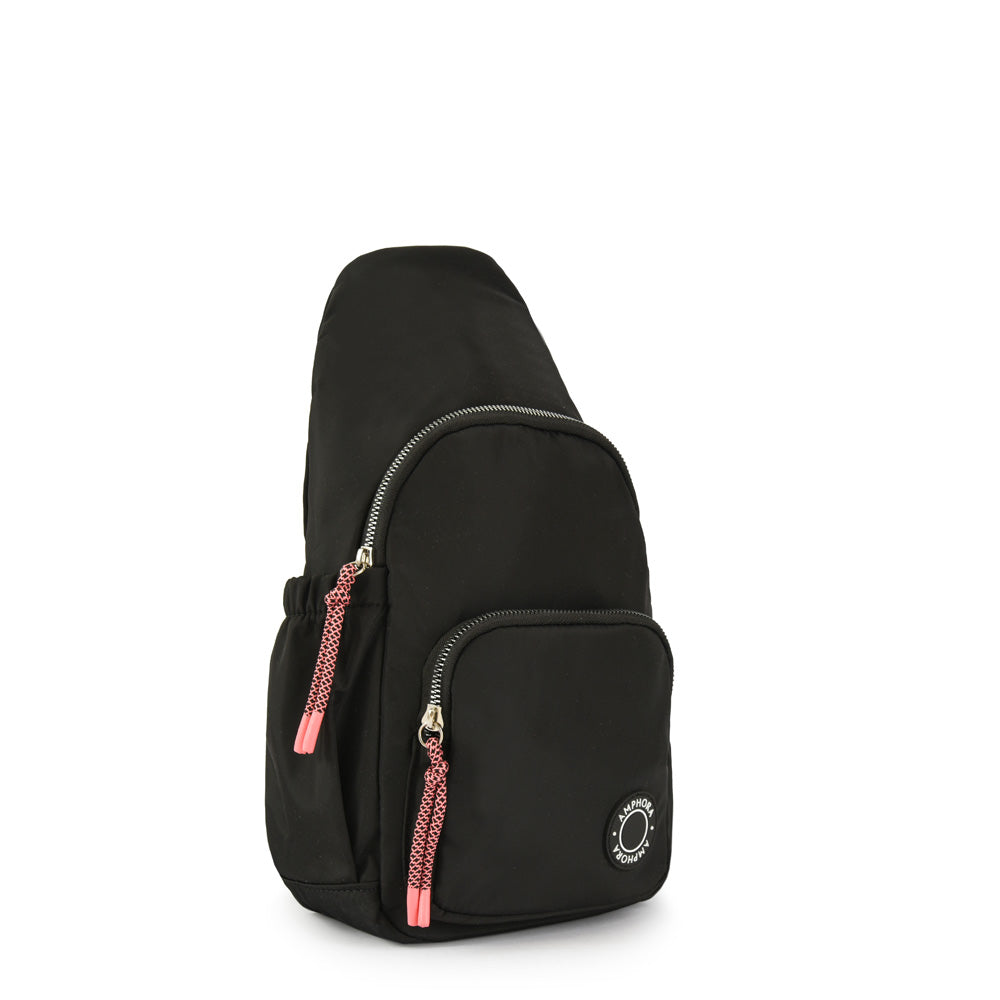 Medium black montse backpack