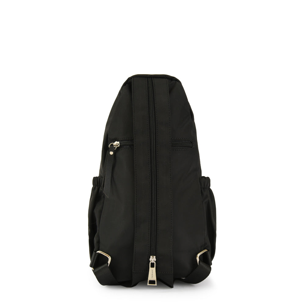 Medium black montse backpack