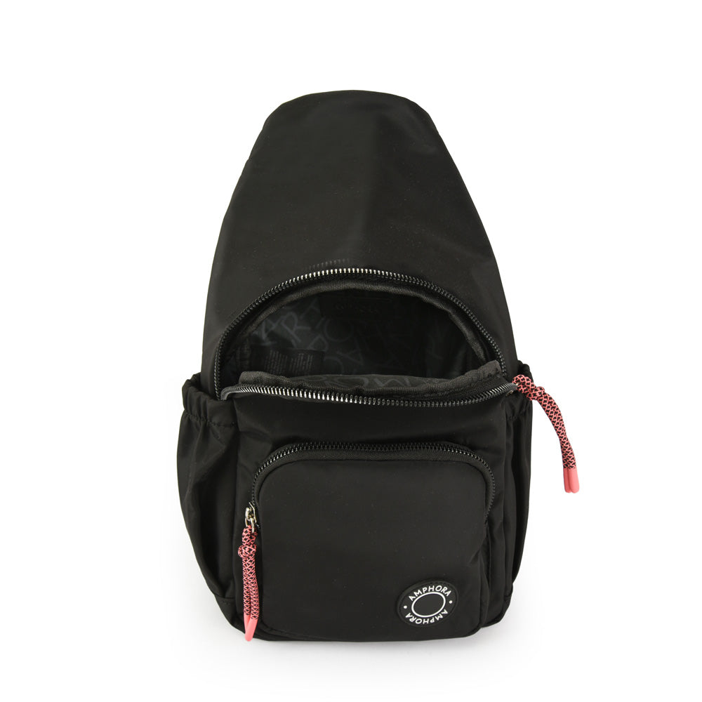 Medium black montse backpack
