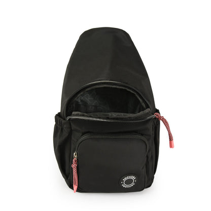 Medium black montse backpack