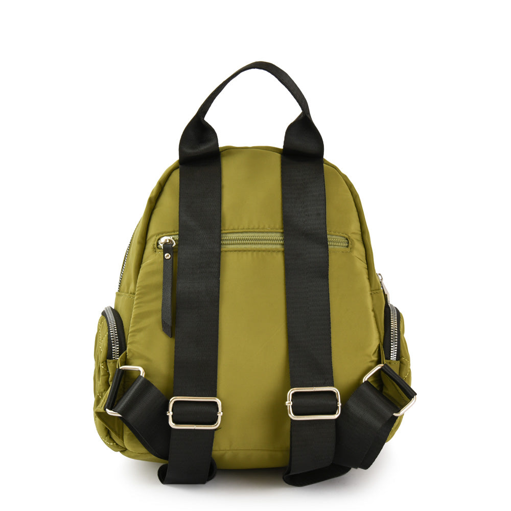 Nataly olive green medium backpack