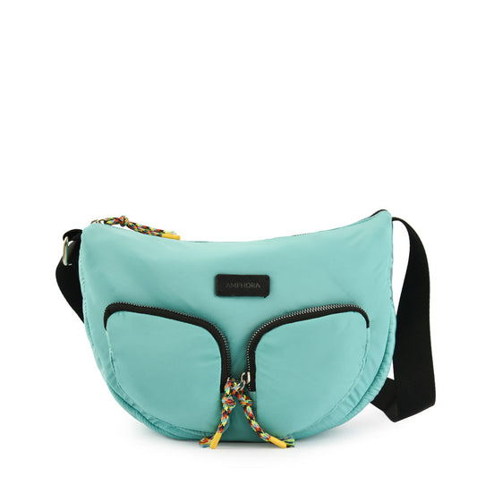 Turquoise Nicky Medium Crossbody Wallet