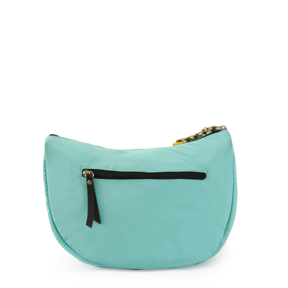 Turquoise Nicky Medium Crossbody Wallet