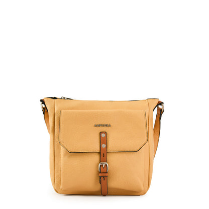 Patty Yellow Medium Crossbody Wallet