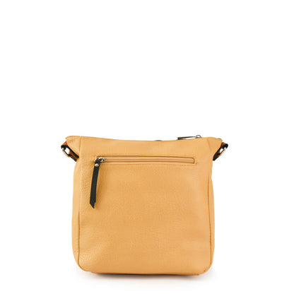 Patty Yellow Medium Crossbody Wallet