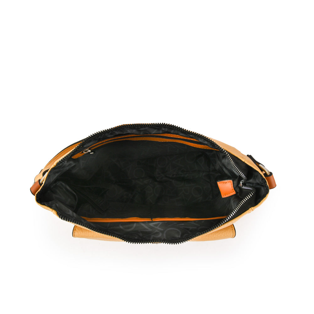 Patty Yellow Medium Crossbody Wallet