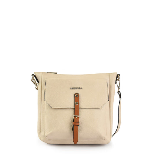Patty Medium Shoulder Bag Cream White