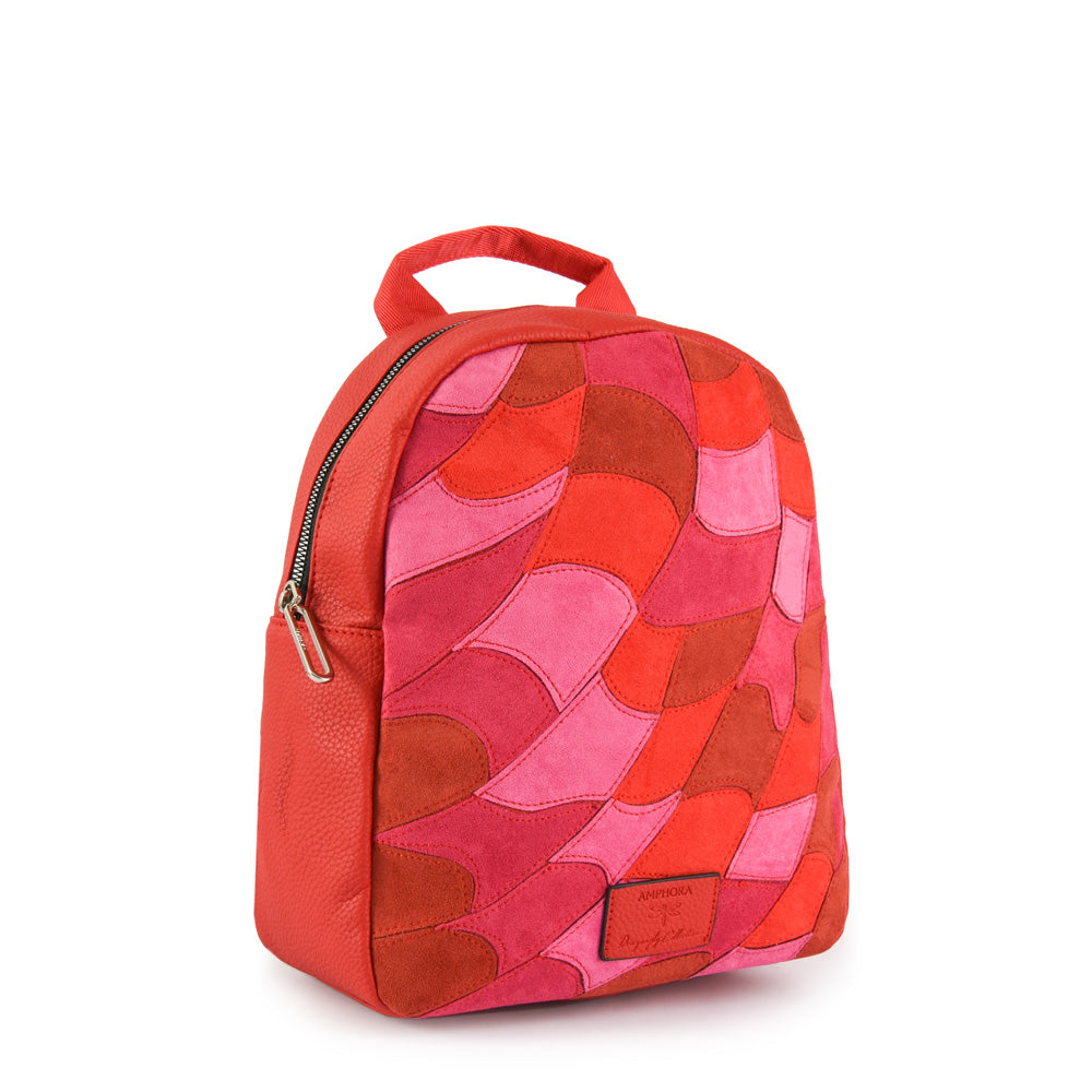 Medium red dragonfly backpack