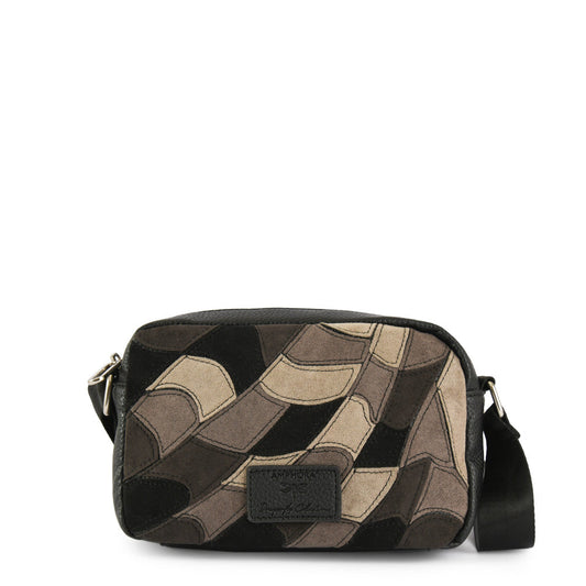 Small black dragonfly crossbody bag