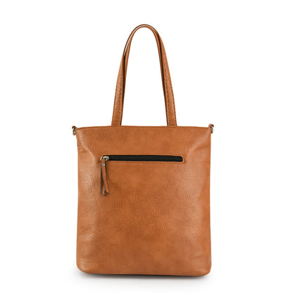 Temara Coffee Medium Two Handle Wallet