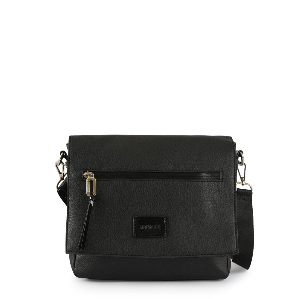 Uyuni Medium Shoulder Bag Black