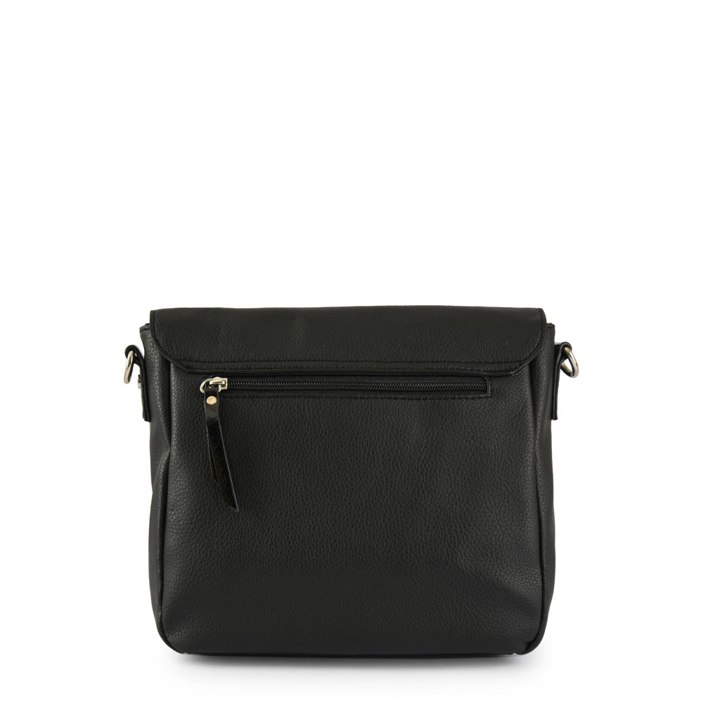 Uyuni Medium Shoulder Bag Black