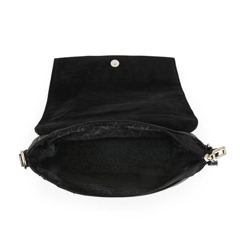 Uyuni Medium Shoulder Bag Black