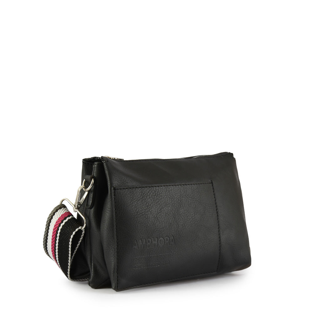 Villazon Medium Shoulder Bag Black