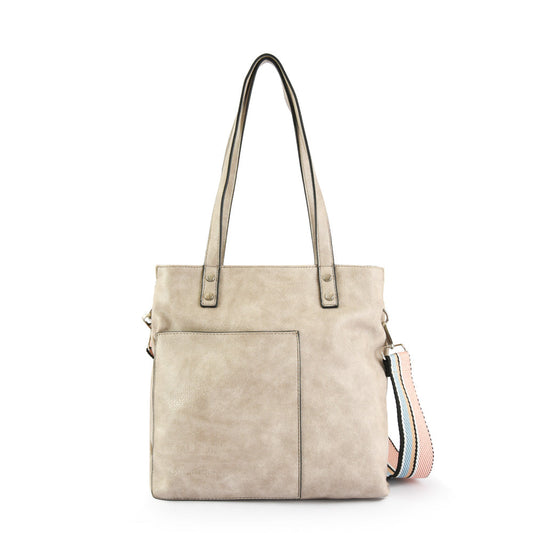 Villazon Taupe Large Two Handle Wallet