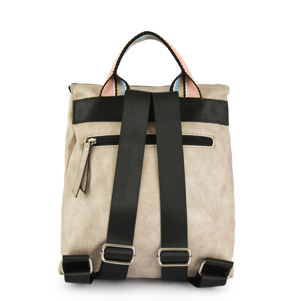 Villazon taupe medium backpack
