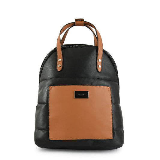 Medium black mizque backpack