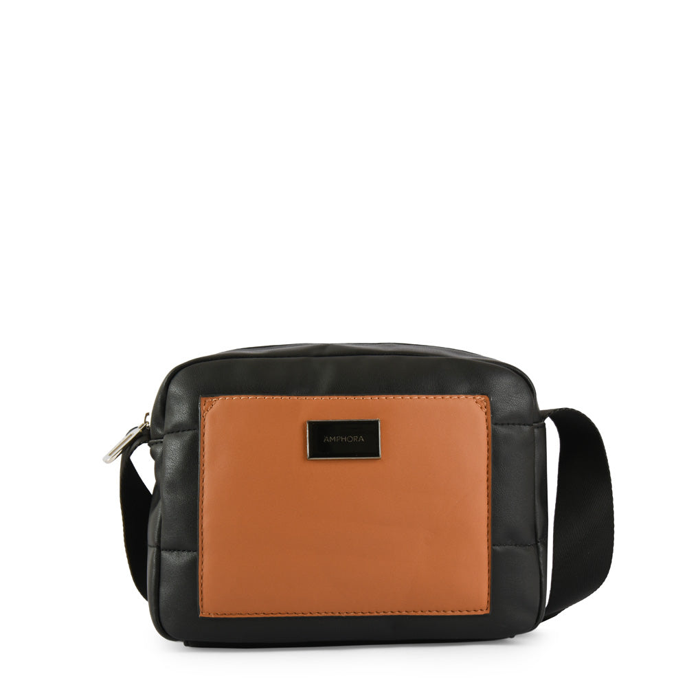 Small Black Mizque Crossbody Wallet