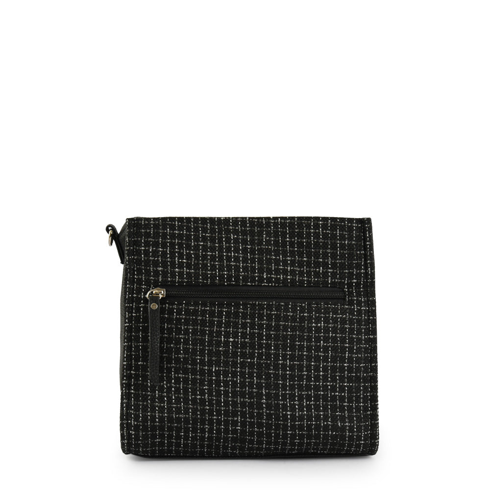 Heritage Small Crossbody Wallet Black