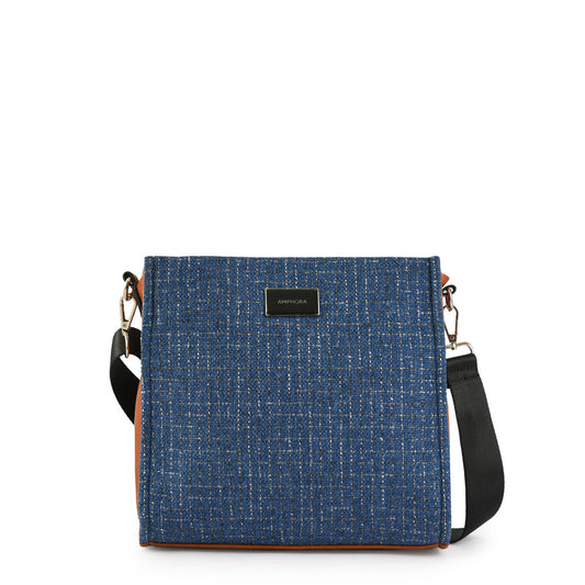 Heritage Blue Small Crossbody Wallet