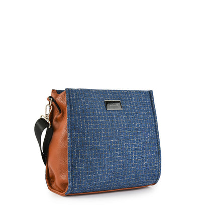 Heritage Blue Small Crossbody Wallet